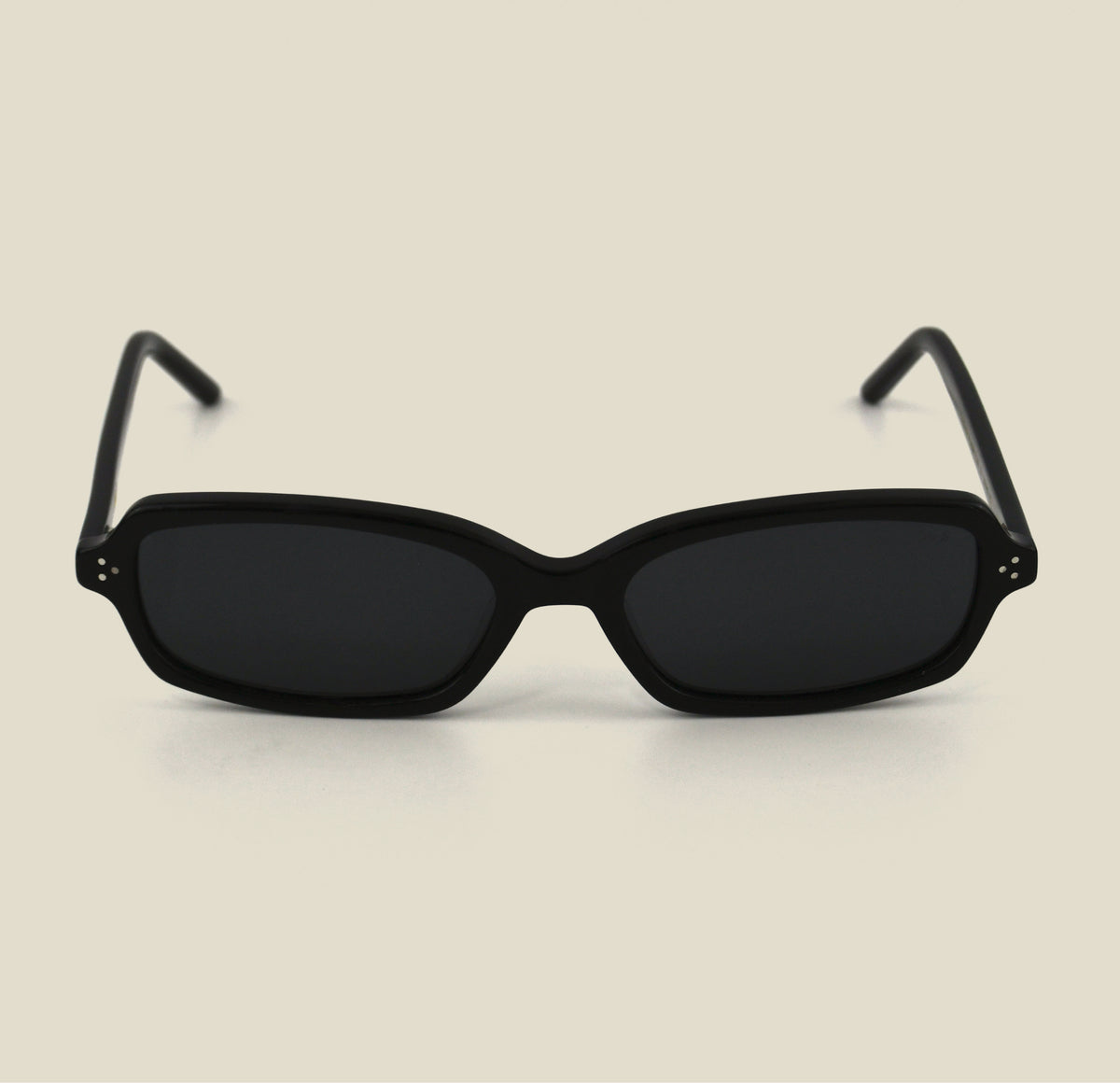 TUDI Elio Black eyewear, front view