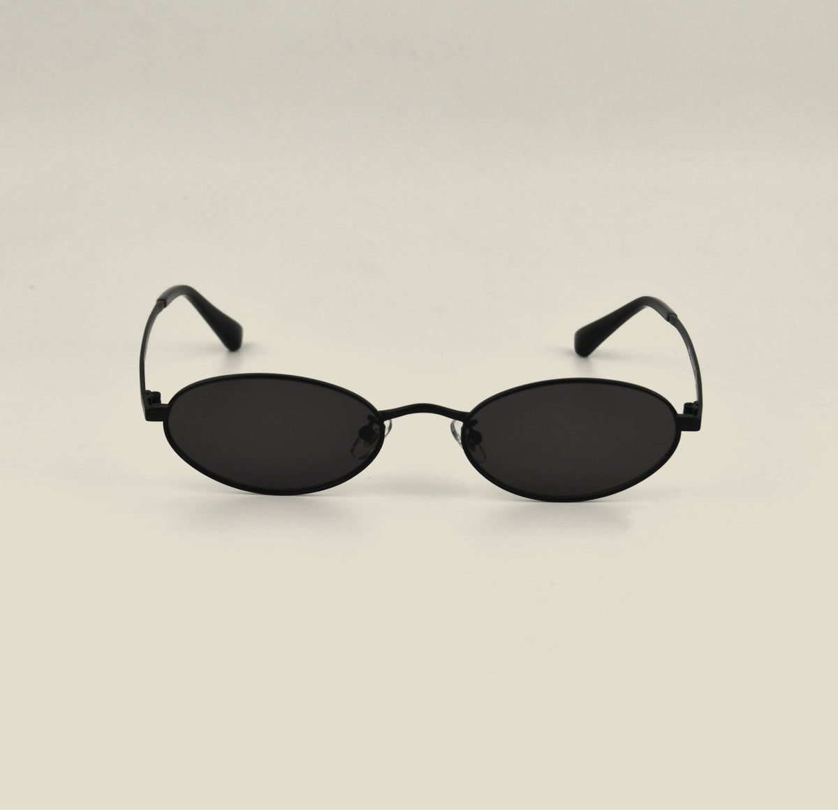 TUDI Juless Black with dark lenses eyewear, front view