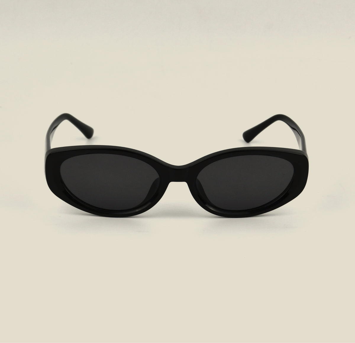 TUDI Leone Black eyewear, front view