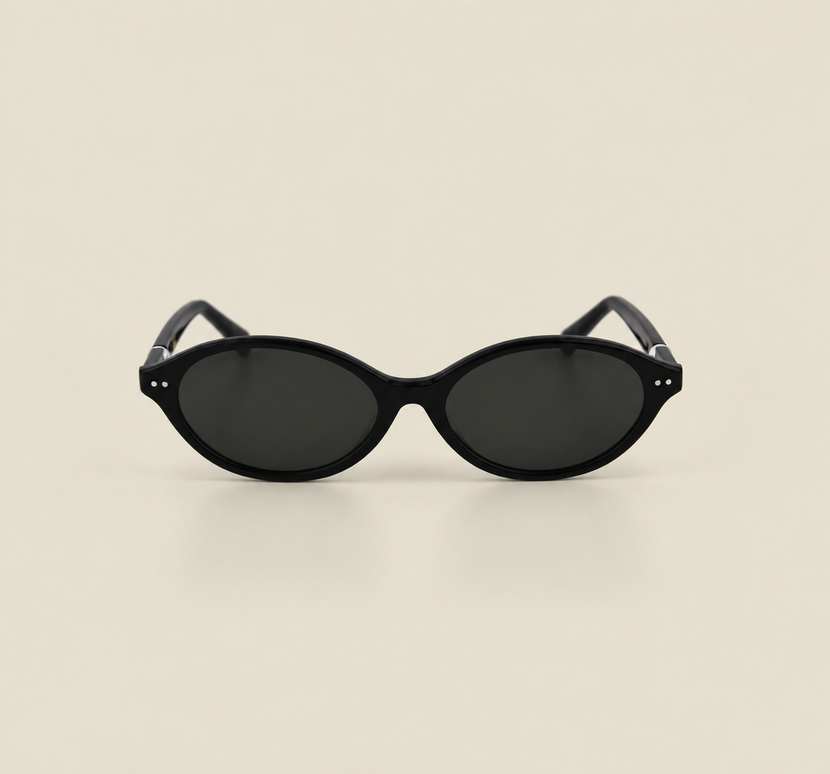 TUDI Ayla Black eyewear, front view