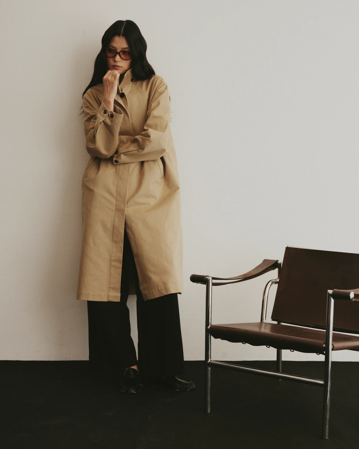 TUDI Clay Red Wine eyewear, lifestyle