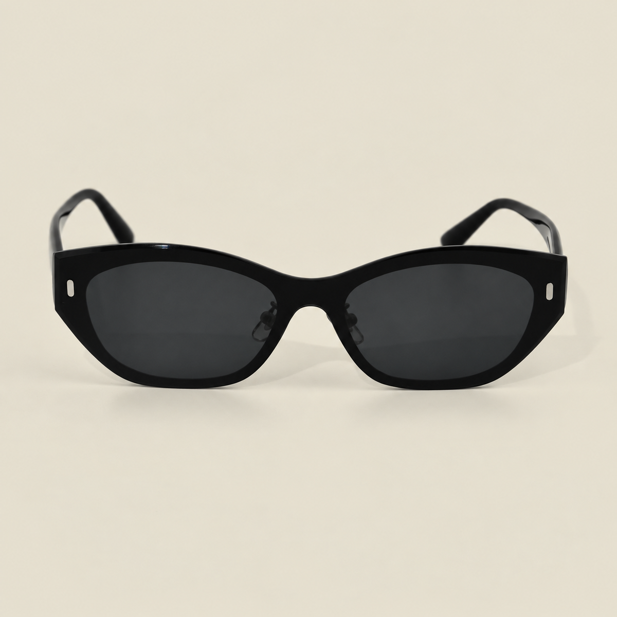TUDI Molly Black - Gray eyewear, front view